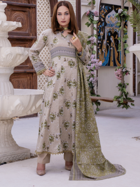 Janan 3 Piece Unstitched Vol-05 2025