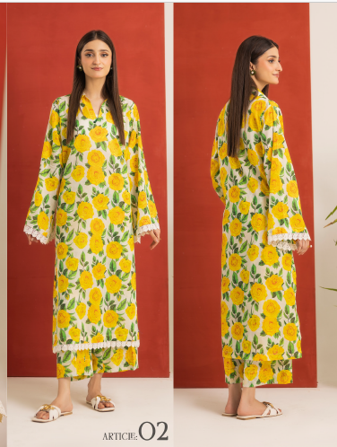 Arwa 2-Piece Unstitched Vol-1 by Divine