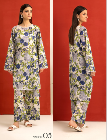 Arwa 2-Piece Unstitched Vol-1 by Divine