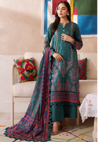 Mausummery 3-Piece Unstitched Emerald Volume 4 Article 7