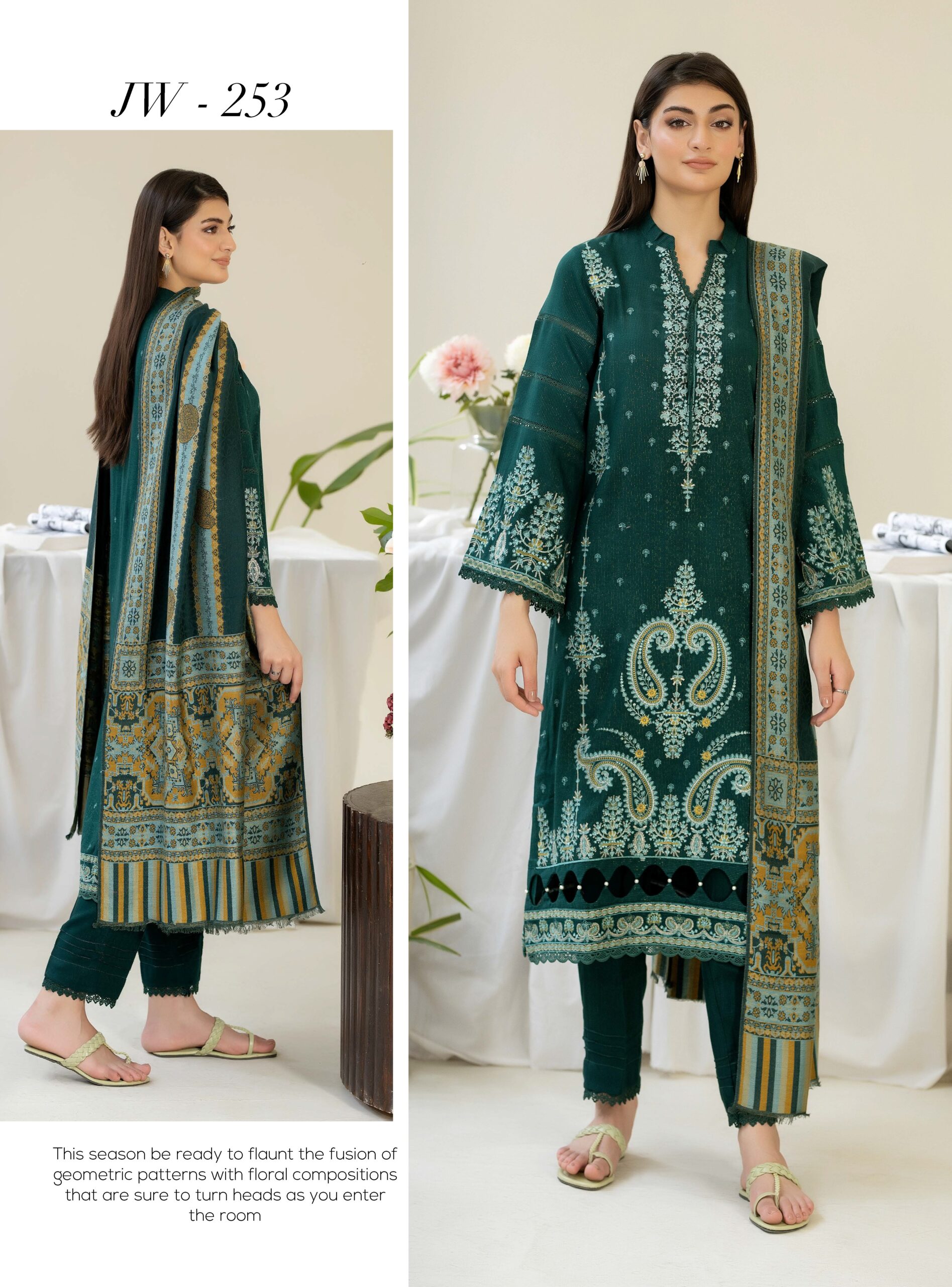 JOHRA KADEEM 3-PIECE WINTER COLLECTION