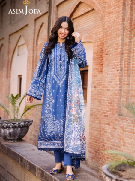 ASIM JOFA 3-Piece Khaddar Unstitched