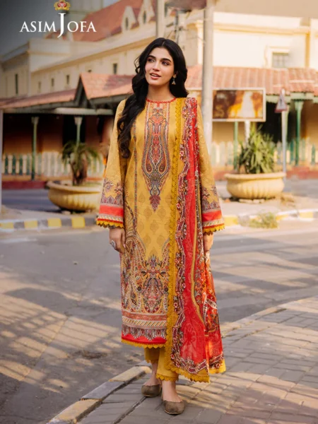 ASIM JOFA 3-Piece Khaddar Unstitched