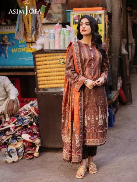 ASIM JOFA 3-Piece Khaddar Unstitched