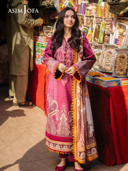 ASIM JOFA 3-Piece Khaddar Unstitched