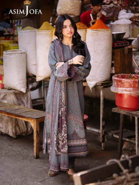 ASIM JOFA 3-Piece Khaddar Unstitched