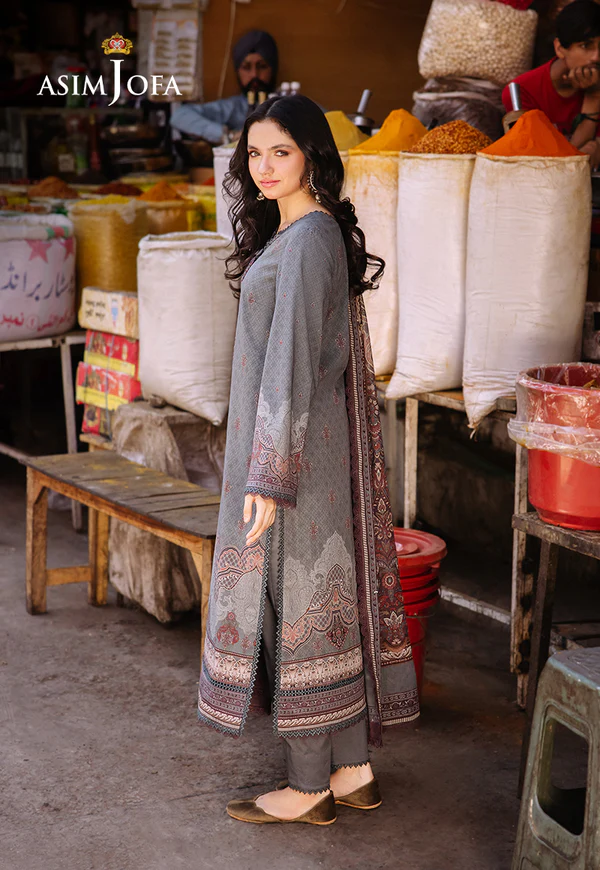 ASIM JOFA 3-Piece Khaddar Unstitched