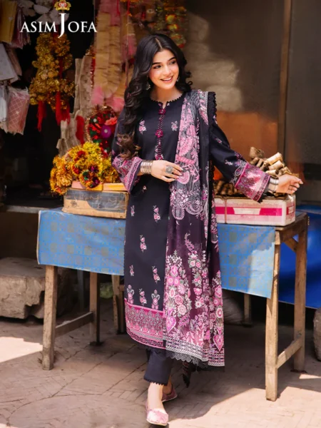 ASIM JOFA 3-Piece Khaddar Unstitched